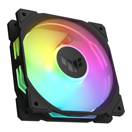 Bild von ASUS TUF Gaming TR120 ARGB Reverse Blade Black 3IN1 Gehäuselüfter