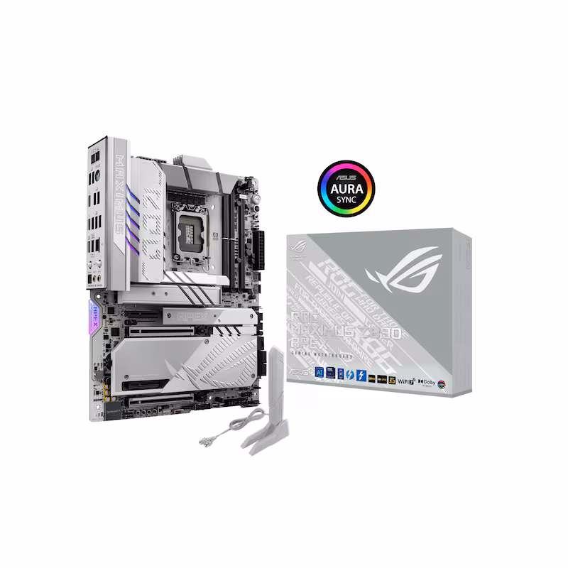 Bild von ASUS ROG MAXIMUS Z890 APEX ATX Mainboard Sockel 1851 TB4