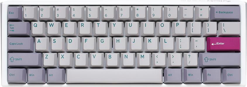 Bild von Ducky One 3 Mini Mist Grey Tastatur USB Deutsch Grau (DKON2161ST-EDEPDMIWHHC1)