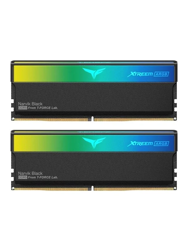 Bild von Team Group T-Force XTREEM ARGB DDR5-7600 - 48GB - CL36 - Dual Channel (2 pcs) - Intel XMP - Schwarz mit RGB