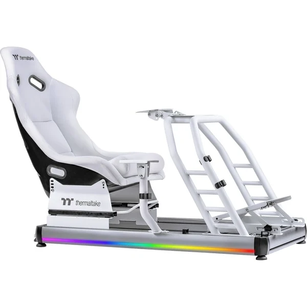 Bild von Thermaltake GR500 Snow Racing Simulator Cockpit Rennsitz Weiß