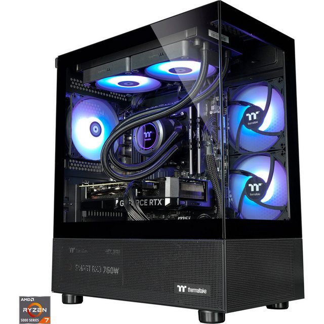 Bild von Thermaltake Thermaltake FTW, Gaming-PC, (ohne Betriebssystem) PC (AMD Ryzen 7, GeForce RTX 4060 Ti, 32 GB RAM)