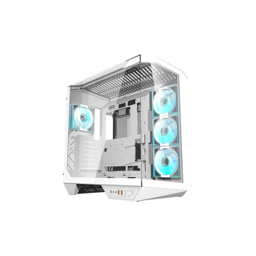Bild von Darkflash Computer Case DY470 4 fans (white) - Gehäuse - Miditower