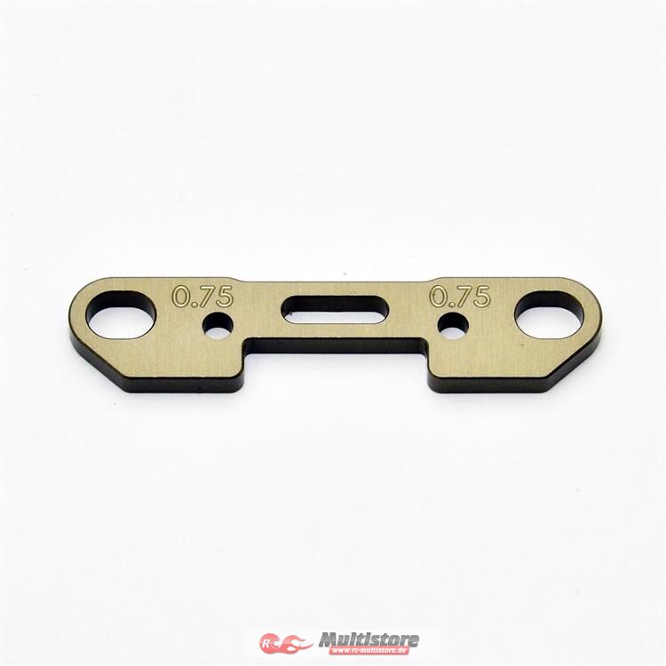 Bild von HoBao Querlenkerhalterung Aluminium hinten unten 0.75° / HOP-0118