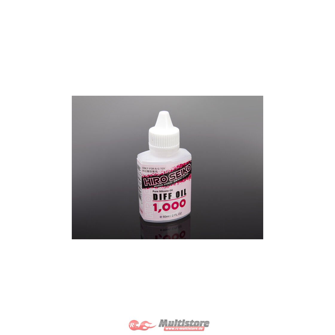Bild von Hiro Seiko R/C Toy Accessories Diff Oil (#1,000 cps) 60ml / HS-69763