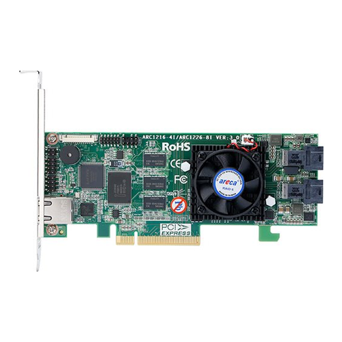 Bild von Areca ARC-1226-8I - Leistungsstarker Speichercontroller für RAID-Anwendungen