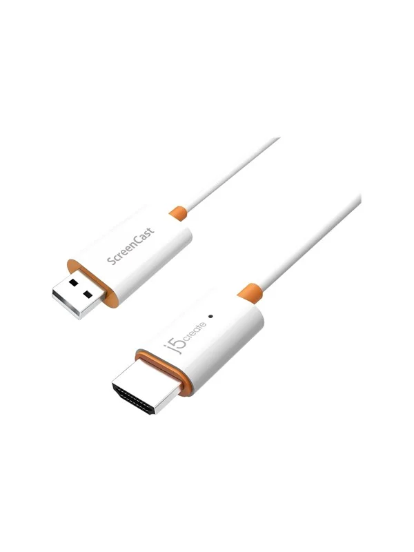 Bild von j5Create HDMI (Typ A) — USB Typ A (0.60 m, HDMI, USB), Video Kabel