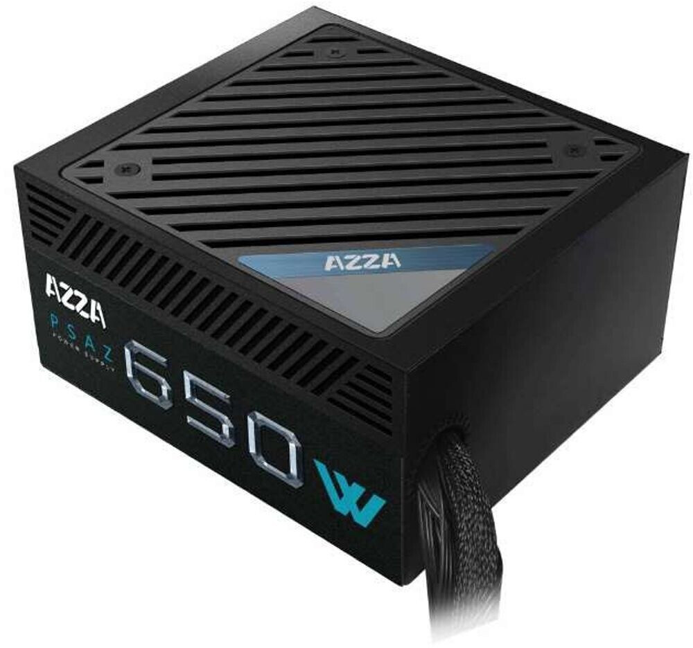 Bild von Azza PSAZ-650B Netzteil 80+ Bronze EU (650 W), PC Netzteil, Schwarz