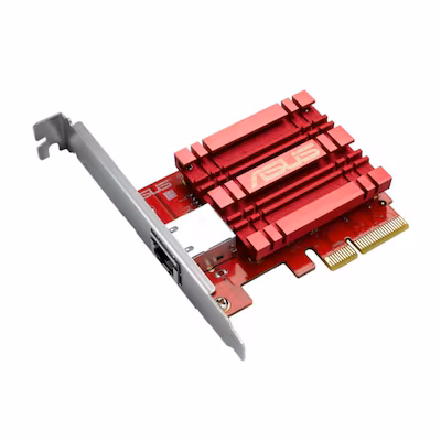 Bild von Asus XG-C100C Netzwerkkarte Netzwerk-Adapter, RJ45-Port IEEE 802.3an 10G Base-T Low-Profil-Blende Erweiterungskarte