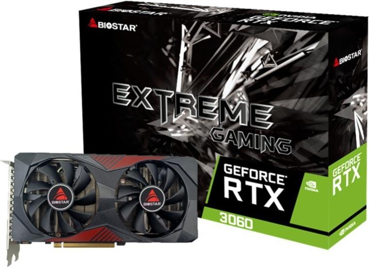 Bild von Biostar Karta graficzna BIOSTAR RTX 3060 12GB (12 GB), Grafikkarte
