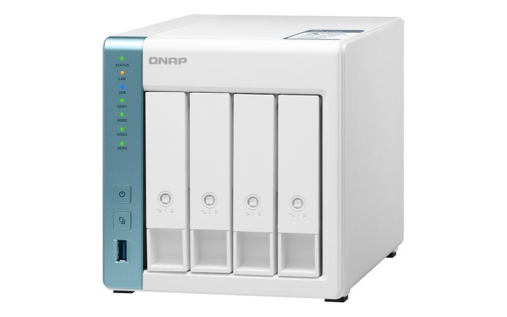 Bild von QNAP TurboStation TS-431P3-2G 4 Einschübe NAS-Server Leergehäuse (TS-431P3-2G)