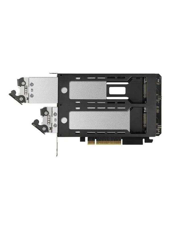 Bild von Icy dock ToughArmor MB842MP-B - storage mobile rack - 2 bay removable - M.2 NVMe Card - PCIe 4.0 x16