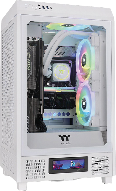 Bild von Thermaltake The Tower 200 Mini Tower Weiß (CA-1X9-00S6WN-00)