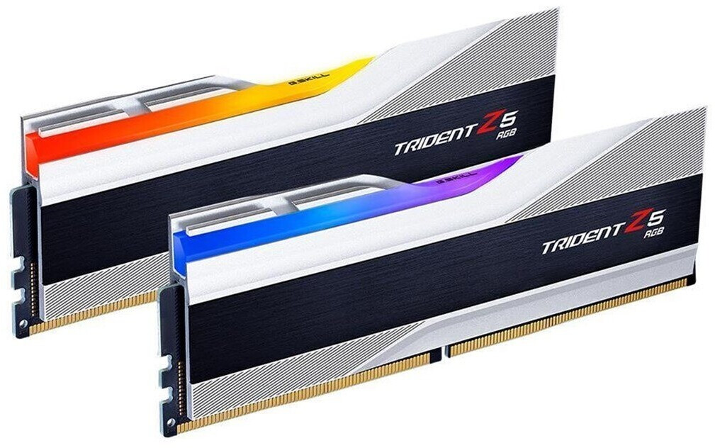 Bild von G.Skill Trident Z5 RGB DDR5-6000 - 32GB - CL30 - Dual Channel (2 pcs) - Intel XMP - Silber mit RGB