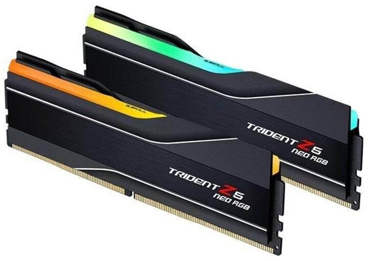 Bild von G.Skill RAM Gskill D5 7200 32GB C34 Trident Z5 RGB K2 EXPO (2 x 16GB, 7200 MHz, DDR5-RAM, DIMM), RAM, Weiss