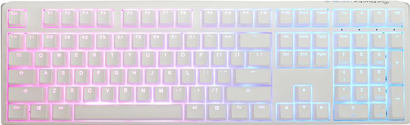 Bild von Ducky One 3 RGB Tastatur USB QWERTY US Englisch Weiß (DKON2108ST-SDEPDAWWWWC1)