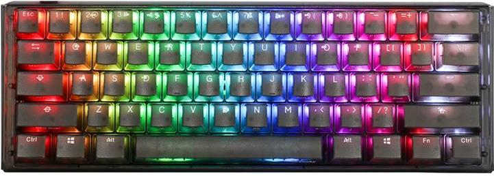 Bild von DuckyChannel Ducky One 3 Mini - Aura Edition - Tastatur - Hintergrundbeleuchtung - USB - QWERTZ - Deutsch - Tastenschalter: CHERRY MX (DKON2161ST-BDEPDABAAAC1)