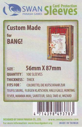 Bild von Kartenhüllen, 56mm x 87mm, 100 Stück, Premium
