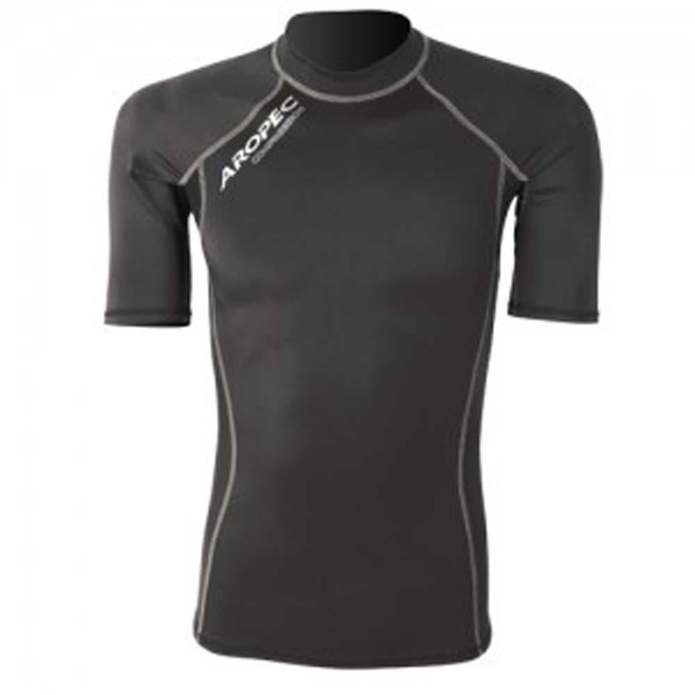 Bild von Aropec Compression Short Short Sleeve T-shirt Schwarz S Herren