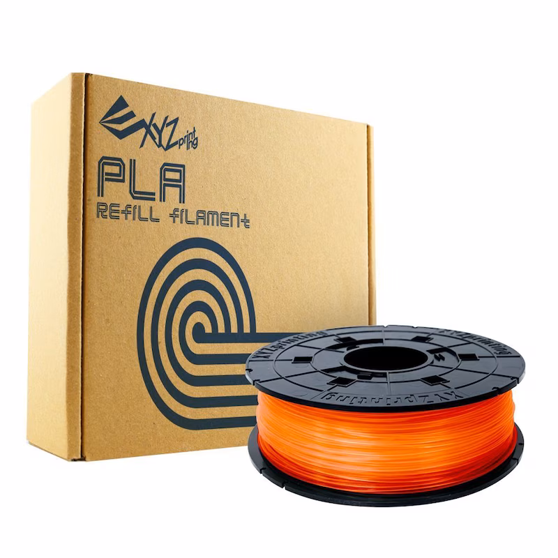 Bild von XYZprinting PLA-Filament, 1,75 mm, 600 g, orangerot, Nachfüllpackung