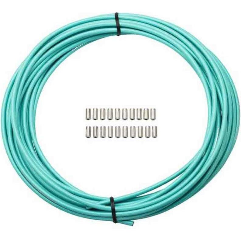 Bild von Bremskabel Jagwire Workshop 5mm CGX-SL-Lube 10 m-Bianchi Celeste