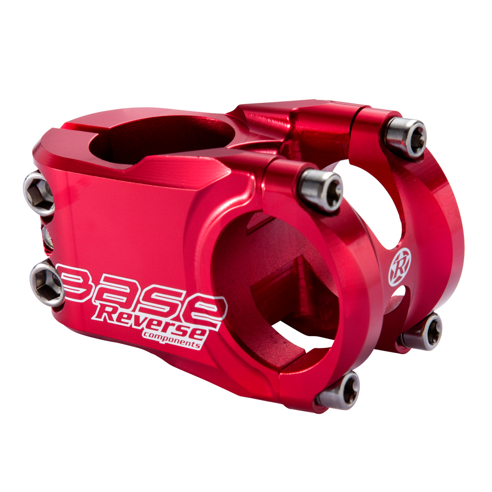 Bild von Reverse Base Vorbau 31.8mm 40mm 0° rot