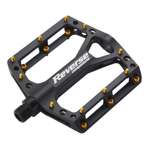 Bild von Reverse Black ONE Flat Fahrrad Pedal schwarz/schwarz (Modellnummer 30082)