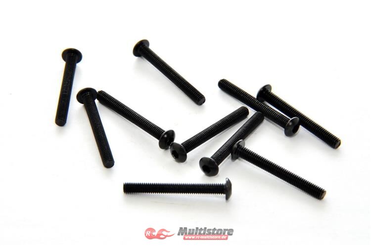 Bild von Hobao M3x25mm HEX SOCKET BUTTON HEAD SCREWS, 10PCS / H33325
