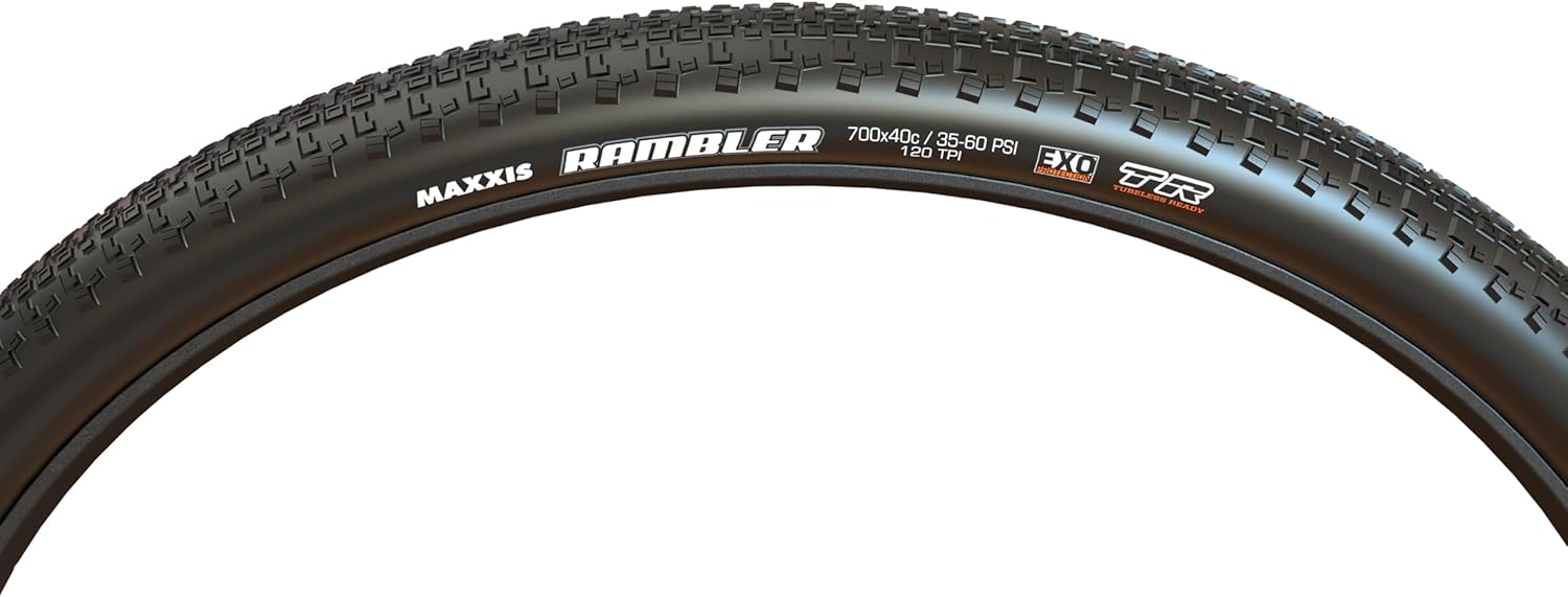 Bild von Maxxis Rambler Silkshield/tr 60 Tpi Tubeless 700c X 50 Gravel Tyre Schwarz 700C x 50
