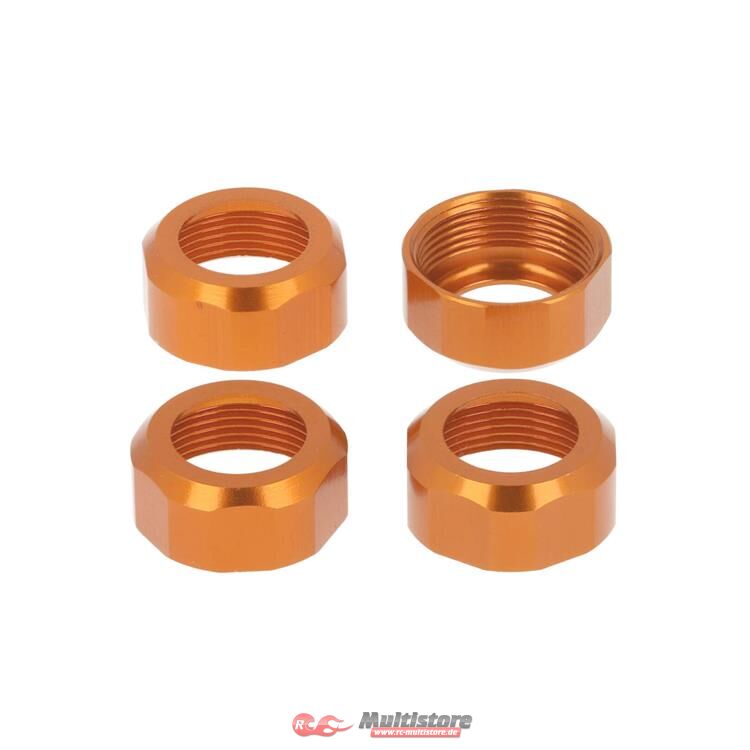 Bild von CEN Shock Cap (Orange Anodized) 4pcs / CQ0108