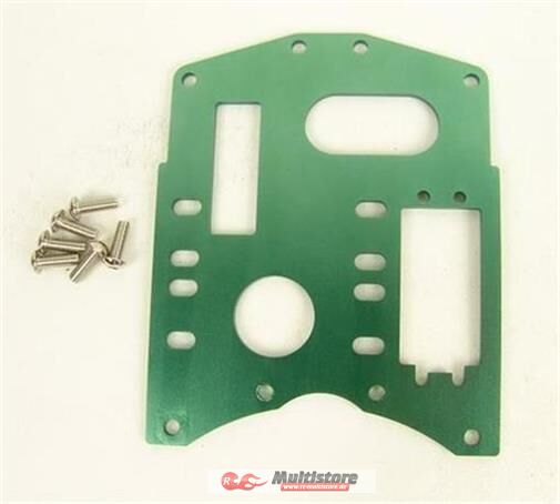 Bild von CEN Racing Motorhalteplatte Aluminium grün / 613876