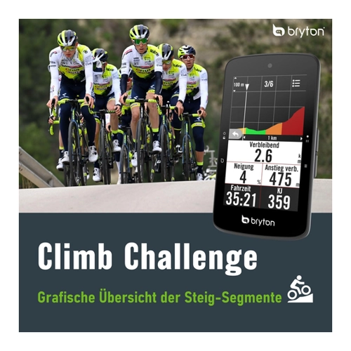 Bild von Bryton Rider S800 E GPS-Fahrradcomputer