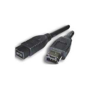 Bild von Exsys - IEEE 1394-Kabel - FireWire 800 (M) bis FireWire, 6-polig (M) - 1 m
