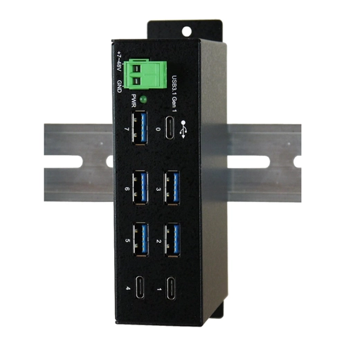 Bild von EXSYS EX-1196HMS - 7 Port USB 3.0/3.1 Metall HUB