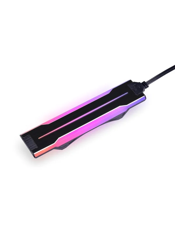 Bild von Lian Li UNI FAN P28 ARGB Seitenschiene, adressierbare RGB-Beleuchtung, LED-Streifen für UNI FAN P28 120mm Lüfter, Dreierpack, Schwarz