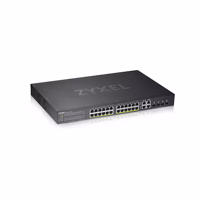 Bild von Switch 24 GE GS192024HPV2-EU0101F PoE+ - Switch - Kupferdraht (GS192024HPV2-EU0101F)