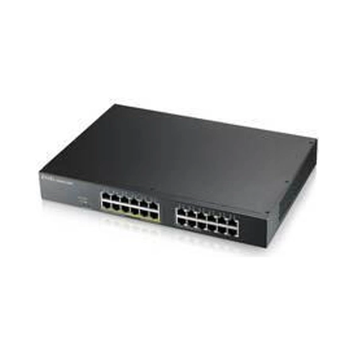 Bild von Zyxel GS1915-24EP Smart Managed Switch 24x Gigabit Ethernet (12x PoE+, max. 130 Watt)