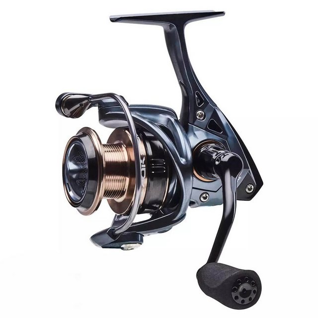 Bild von Okuma Fishing Spinnrolle Okuma Epixor XT Spinnrolle), Übersetzung 5.0:1, TCA: Torsion Control Armor reduziert Schnurdrall, Multi-Disc-Bremse mit japanischen, geölten Filzbremsscheiben, 7BB+1RB Edelstahlkugellager, Quick Set Anti Reverse-Lager, Präzise maschinengefrästes Messing-Getriebe, Slow Oscillation-System für verbesserte Schnurverlegung, Korrosionsresistenter Graphit-Körper und -Rotor, CFR: Cyclonic Flow Rotor-Technologie, Steifer Metall-Kurbelarm für besondere Stärke, Maschinengefräste, zweifarbig anodisierte Aluminiumspule mit LCS-Kante, Heavy Duty-Bügel aus Vollaluminium, RESII: per Computer ausbalanciertes Rotor Equalizing System