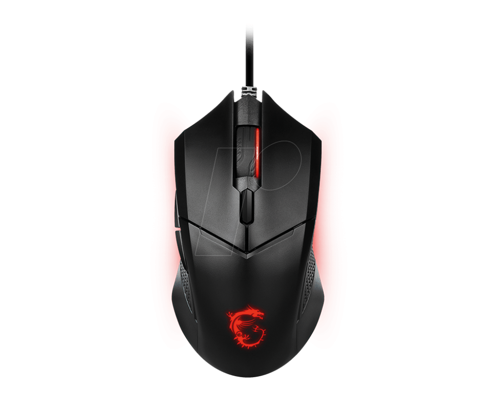 Bild von MSI Maus Clutch GM08 Gaming Maus Black USB - Maus (Schwarz)