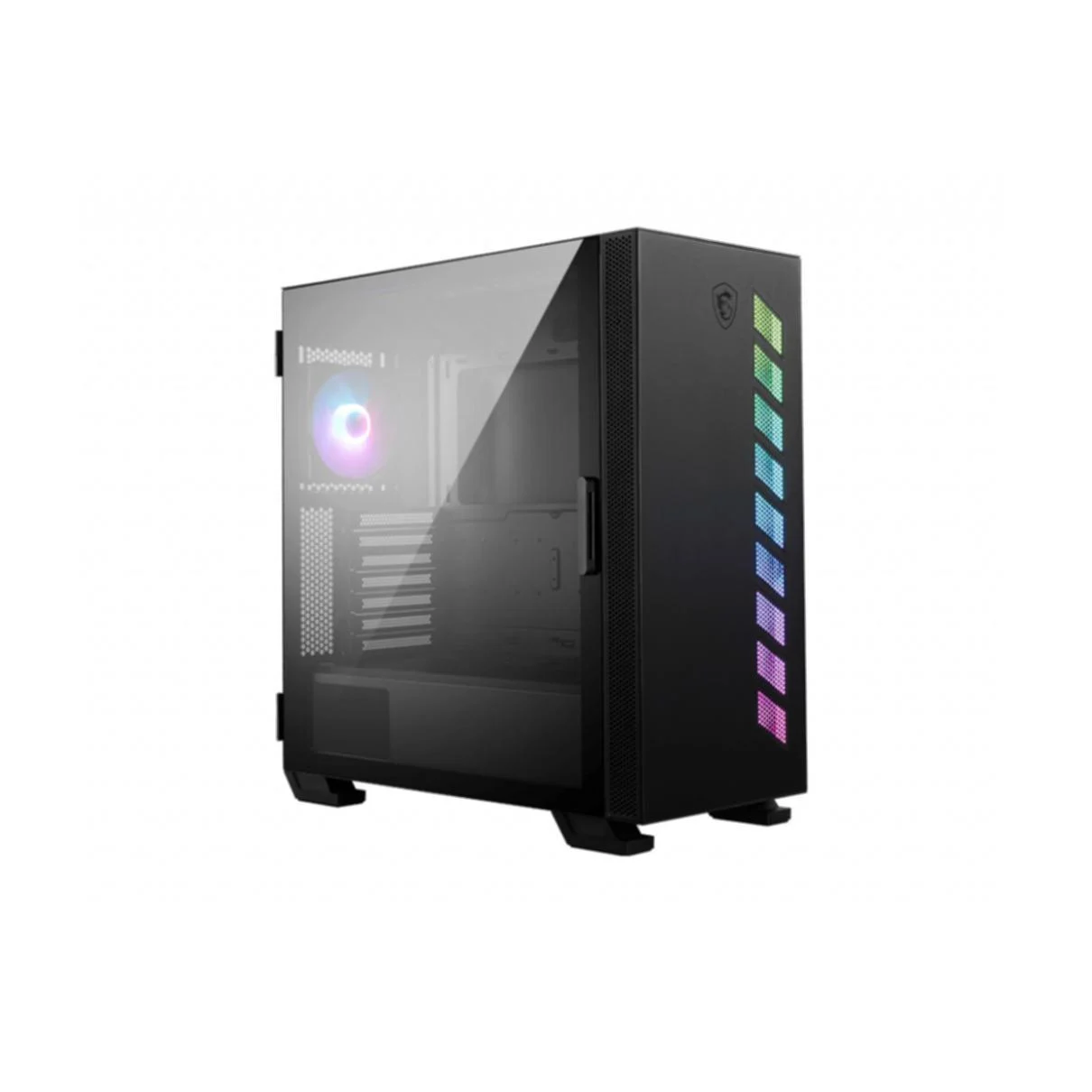 Bild von MSI MAG VAMPIRIC 300R - MDT - Erweitertes ATX - windowed side panel (tempered glass) - ohne Netzteil (ATX) - Schwarz - USB/Audio
