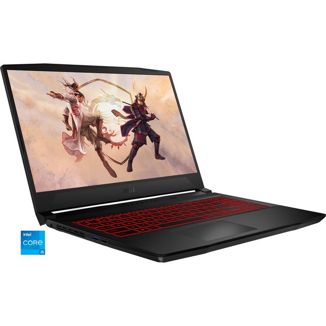 Bild von Katana GF66 12UC-077, Gaming-Notebook - schwarz, ohne Betriebssystem, 144 Hz Display, 512 gb ssd (001584-077) - MSI