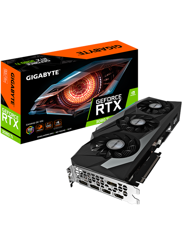 Bild von GIGABYTE GeForce RTX 3080 Ti GAMING OC - 12GB GDDR6X RAM - Grafikkarte *DEMO*
