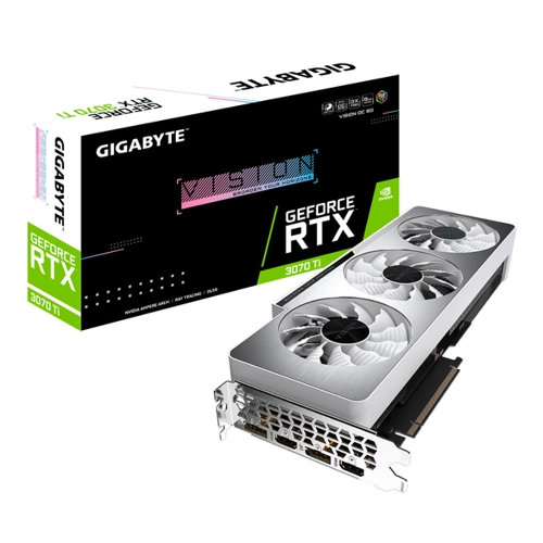 Bild von GigaByte GeForce RTX 3070 Ti VISION OC 8GB GDDR6X
