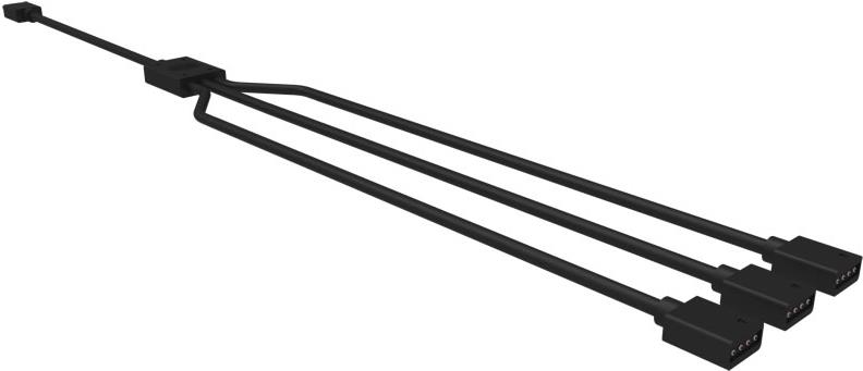 Bild von Cooler Master R4-ACCY-RGBS-R2 Cable splitter Schwarz Kabelspalter oder -kombinator (R4-ACCY-RGBS-R2)