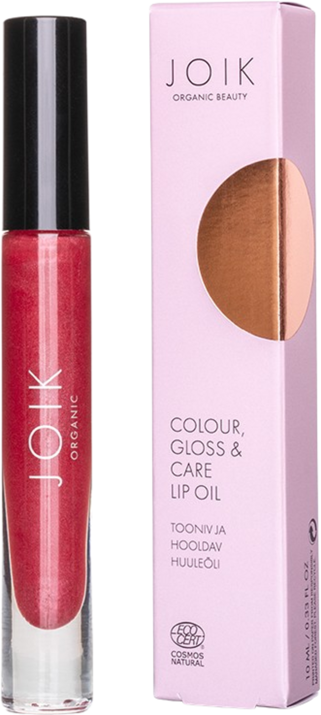 Bild von JOIK Organic Colour, Gloss & Care Lip Oil - 02 Raspberry Sorbet