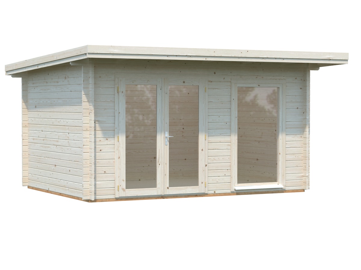 Bild von Palmako Gartenhaus »Heidi«, (Set), 11,7 m², mit Fußboden im Gartenhaus