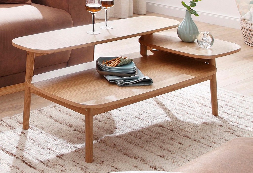 Bild von Woodman Couchtisch "Veera", mit 3 verschiedenen Ebenen