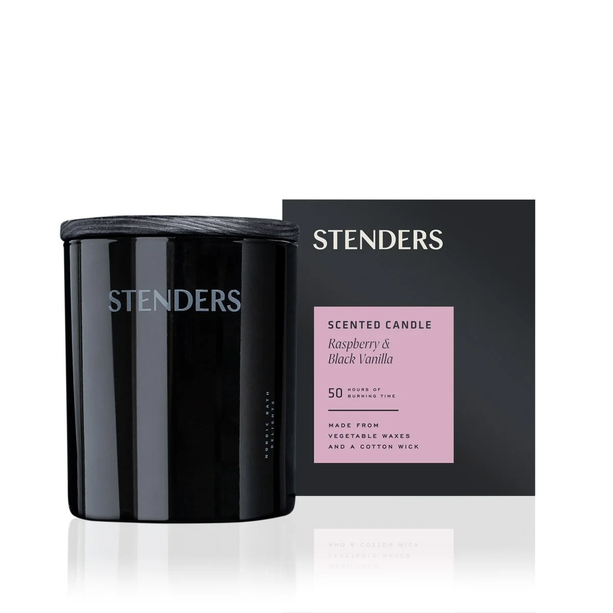 Bild von Stenders Duftkerze Raspberry & Black Vanilla