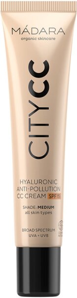 Bild von Reyher Getönte Gesichtscreme Madara MÁDARA Hyaluronic Anti-Pollution CC Creme SPF 15 Medium 40 ml