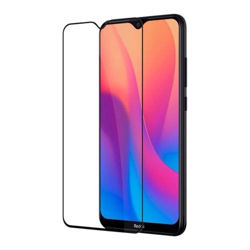 Bild von iLike Redmi 8A 2.5D Black Frame Full Glue Schutzfolie